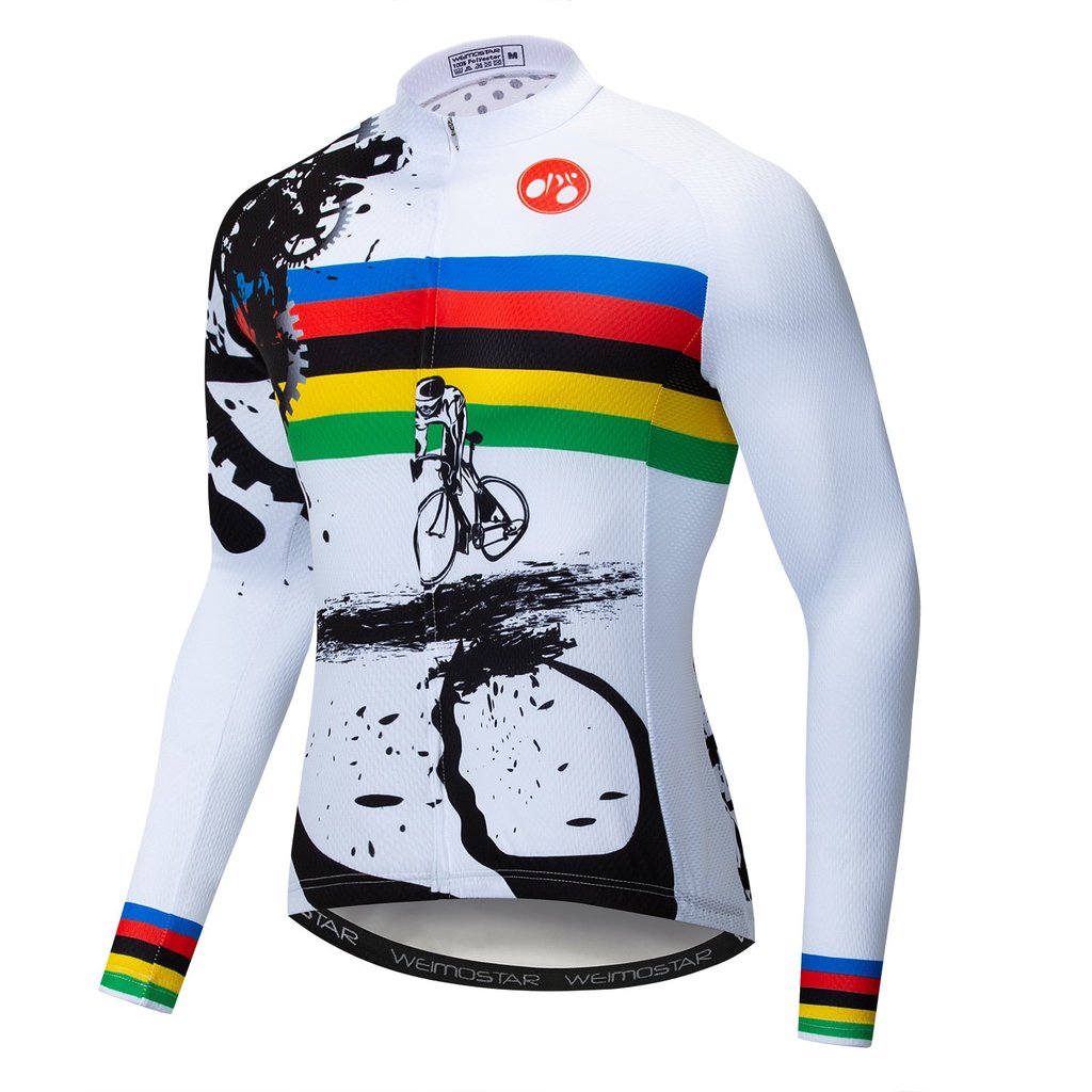 Riding Bicycle Jersey Long Sleeve Cycling Jersey Riding Bicycle Jersey Long Sleeve Cycling Jersey